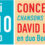 Le jeudi 02/10/25 DAVID LAFORE en duo BOUMBOUM- 20h30 au Trampoline